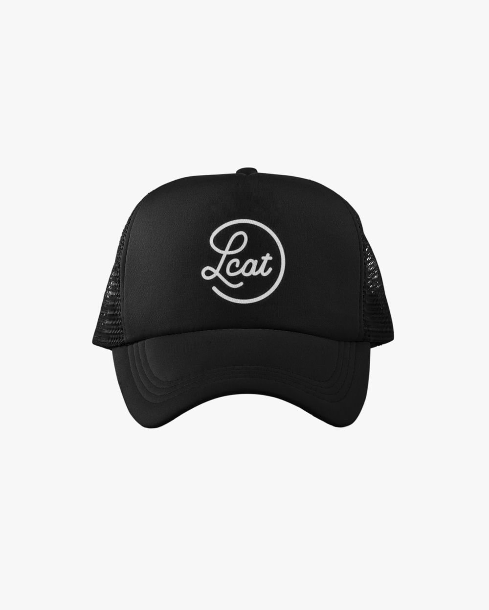 LCAT PUFF LOGO TRUCKER HAT